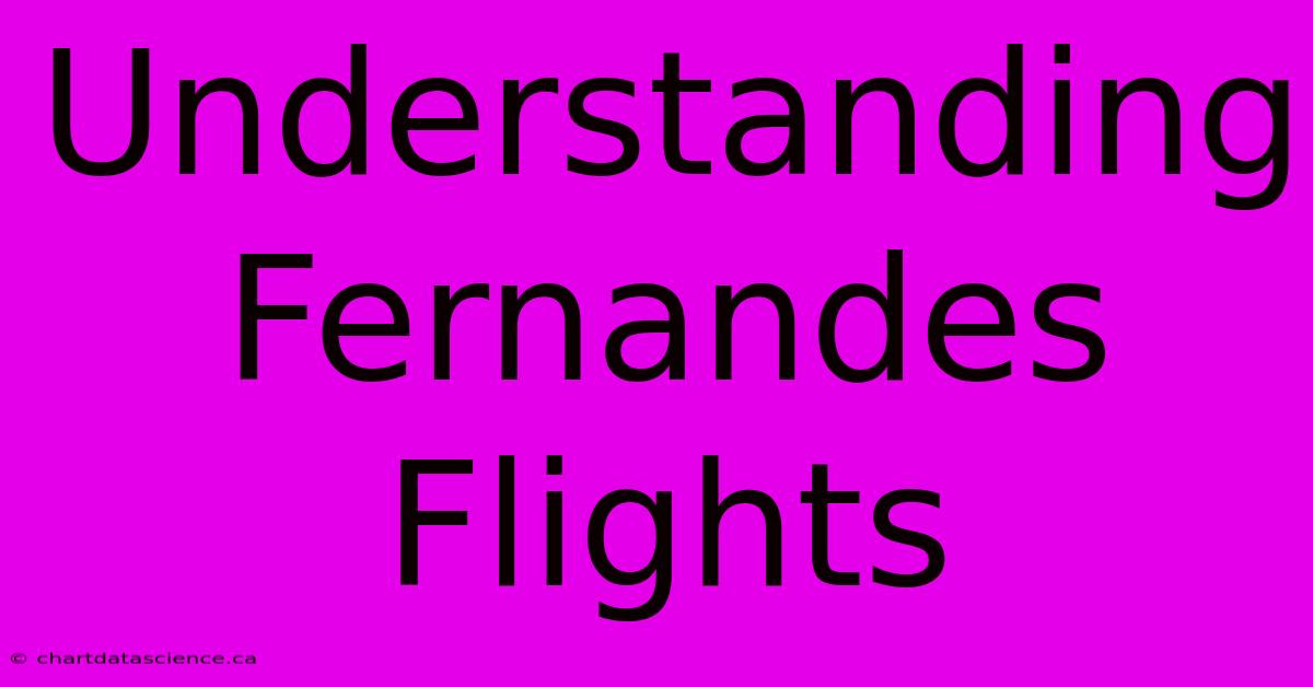 Understanding Fernandes Flights