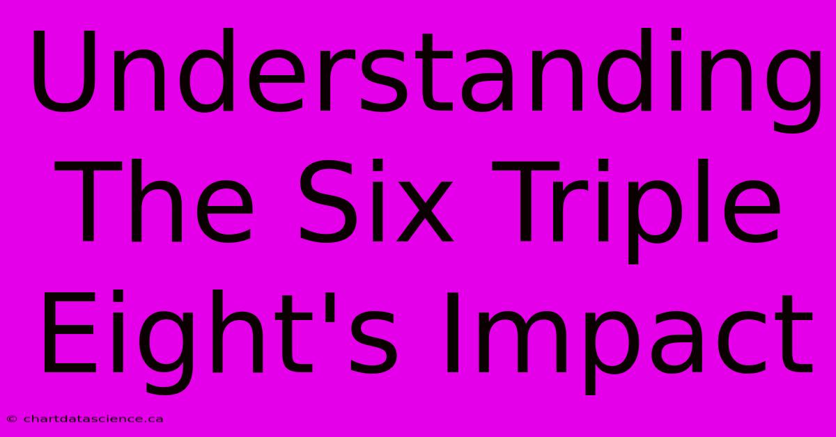 Understanding The Six Triple Eight's Impact