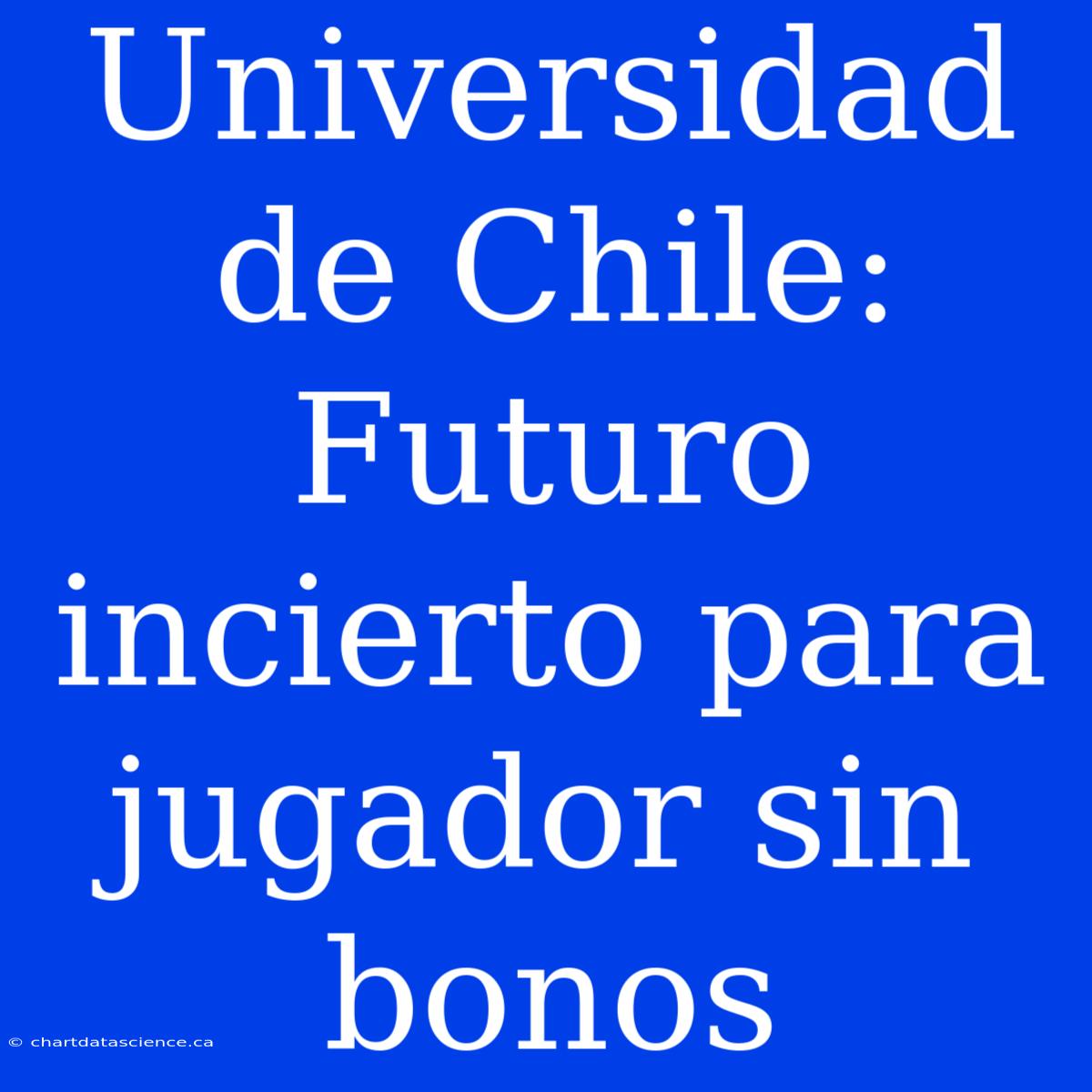 Universidad De Chile: Futuro Incierto Para Jugador Sin Bonos