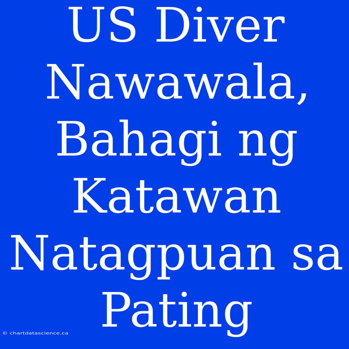 US Diver Nawawala, Bahagi Ng Katawan Natagpuan Sa Pating