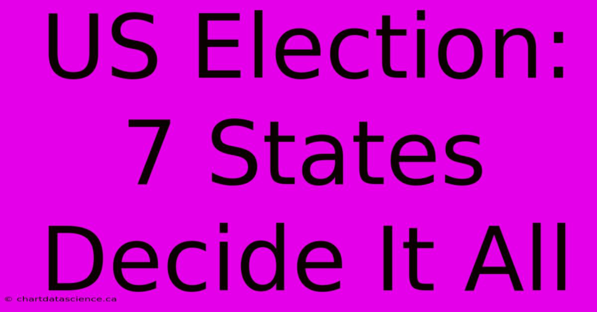 US Election: 7 States Decide It All