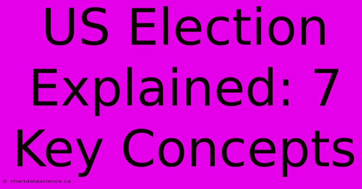 US Election Explained: 7 Key Concepts