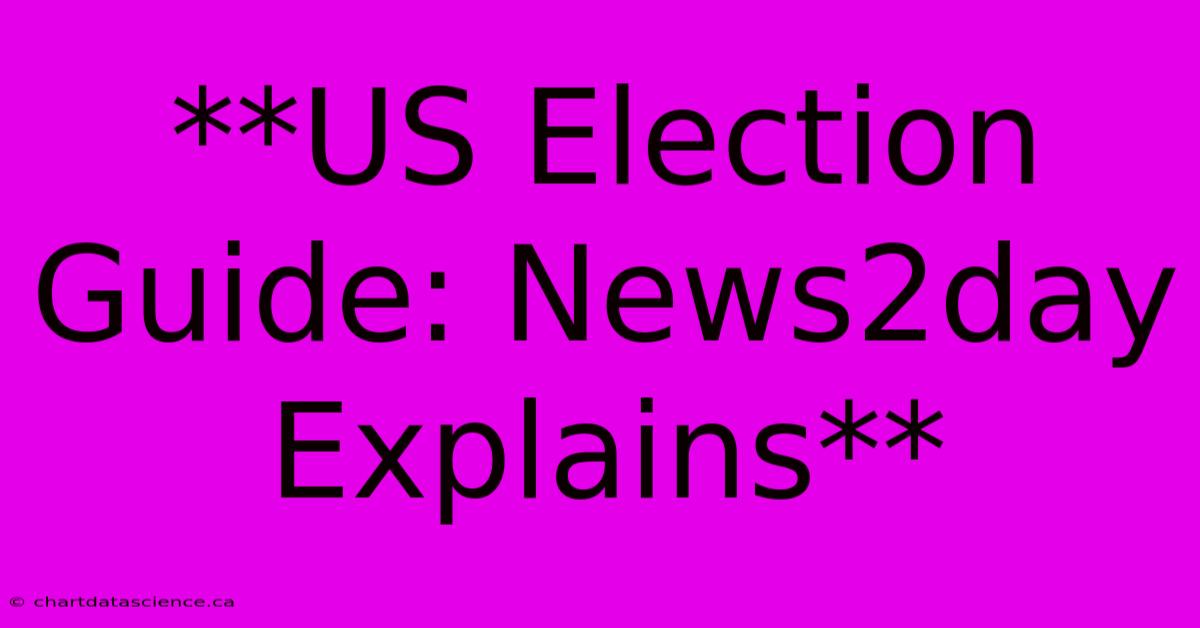 **US Election Guide: News2day Explains** 