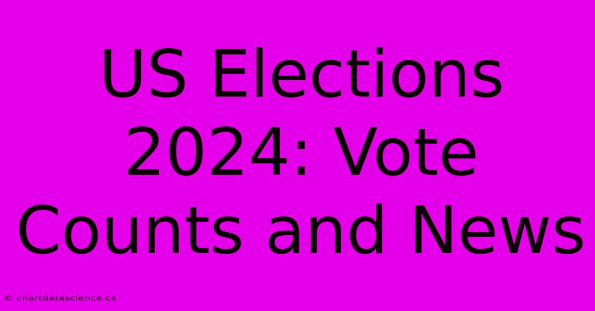 US Elections 2024: Vote Counts And News 