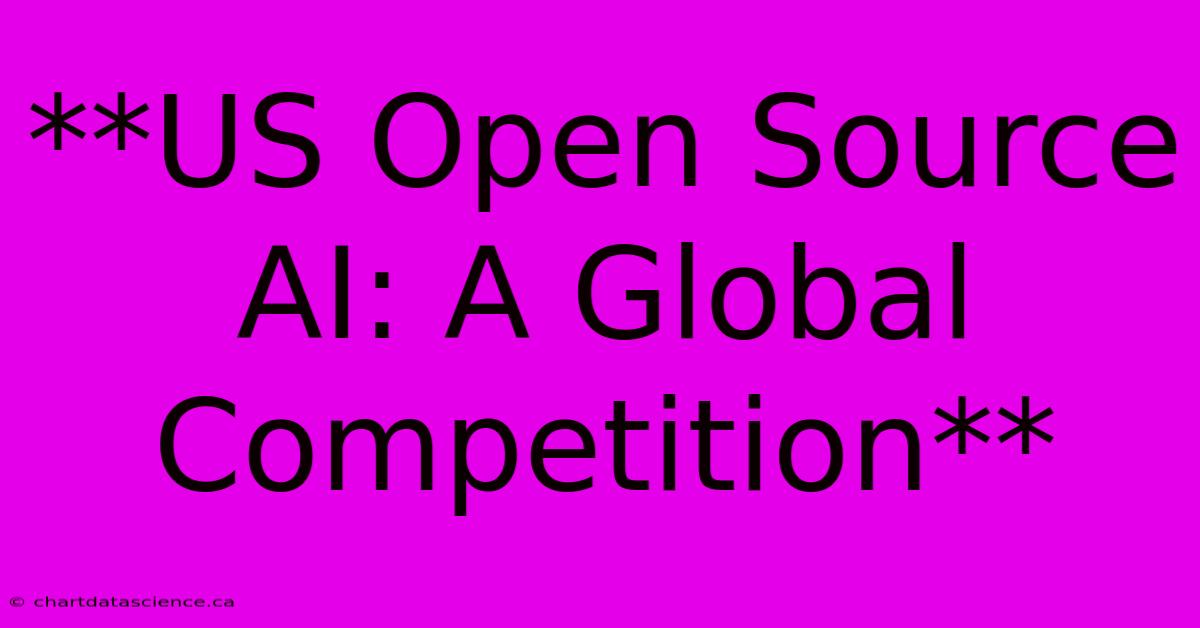 **US Open Source AI: A Global Competition** 