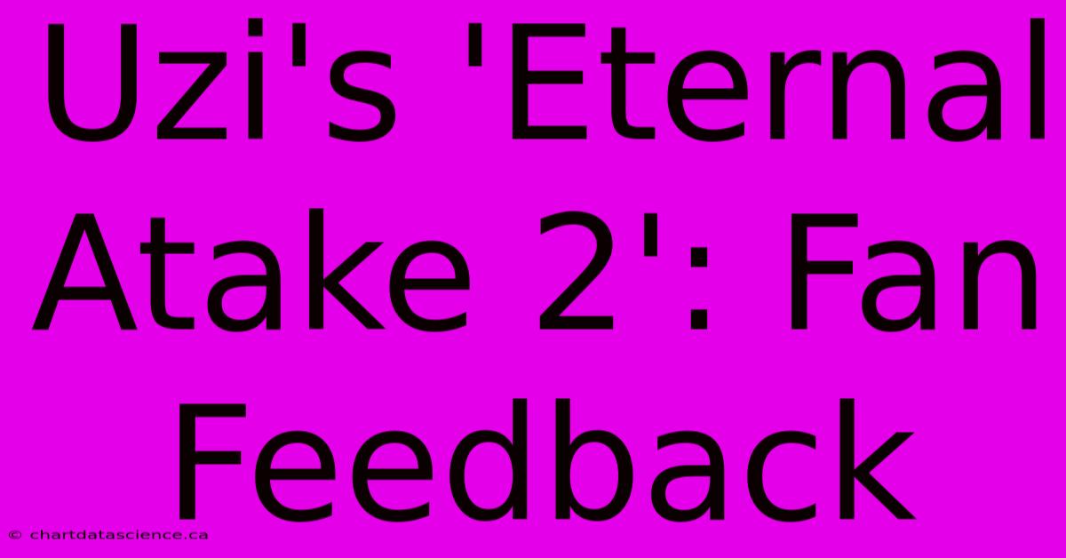 Uzi's 'Eternal Atake 2': Fan Feedback  