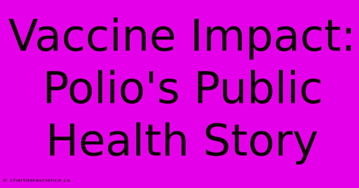 Vaccine Impact: Polio's Public Health Story