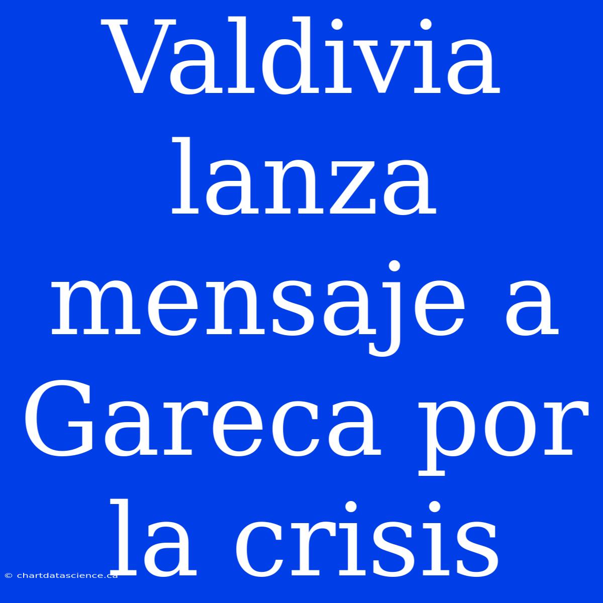 Valdivia Lanza Mensaje A Gareca Por La Crisis