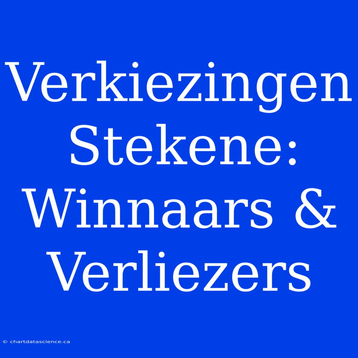 Verkiezingen Stekene: Winnaars & Verliezers