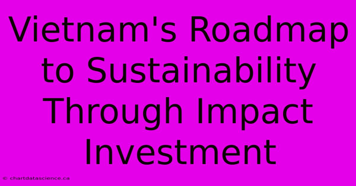 Vietnam's Roadmap To Sustainability Through Impact Investment