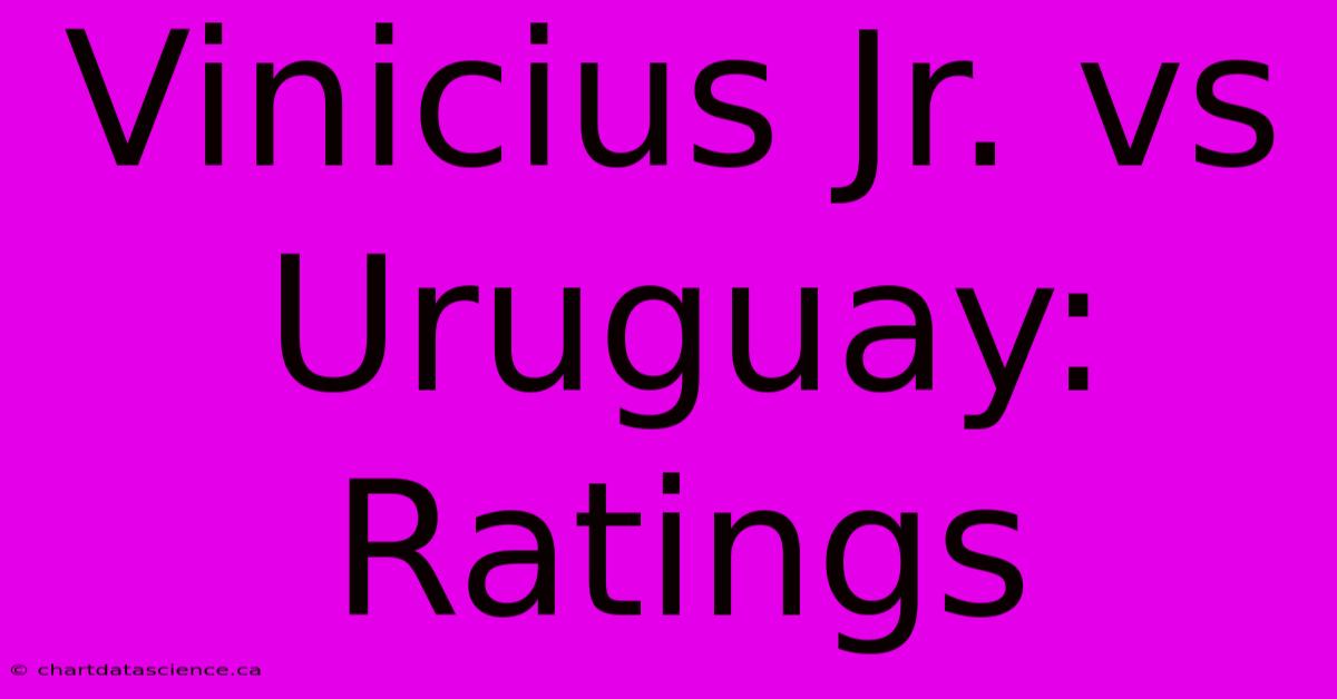 Vinicius Jr. Vs Uruguay: Ratings