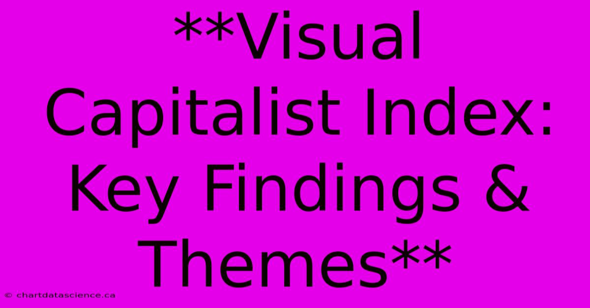 **Visual Capitalist Index: Key Findings & Themes**