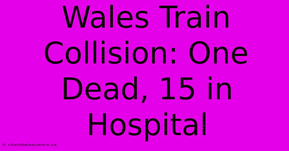 Wales Train Collision: One Dead, 15 In Hospital 