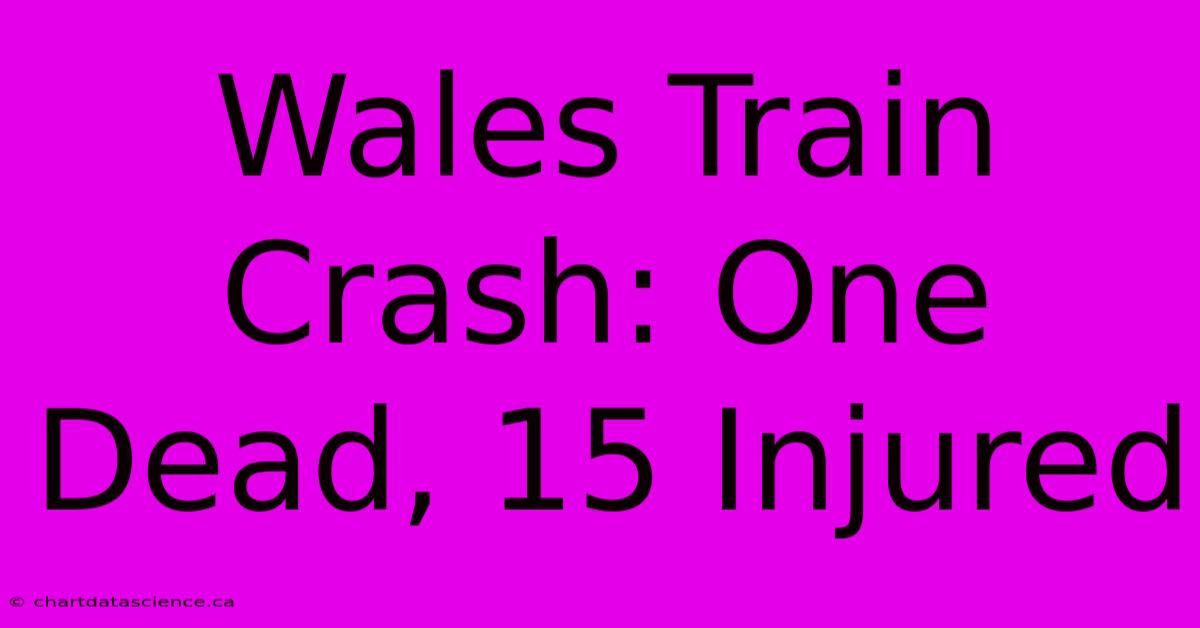 Wales Train Crash: One Dead, 15 Injured