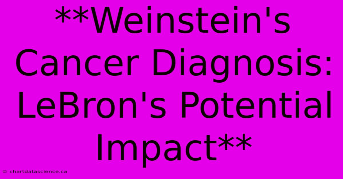 **Weinstein's Cancer Diagnosis: LeBron's Potential Impact** 