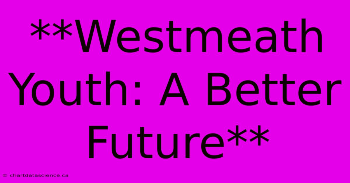 **Westmeath Youth: A Better Future**