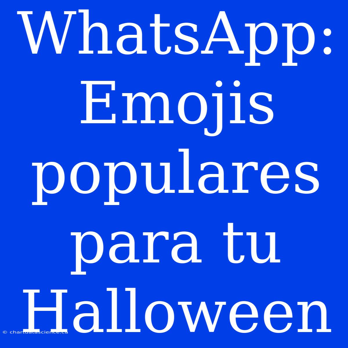 WhatsApp: Emojis Populares Para Tu Halloween