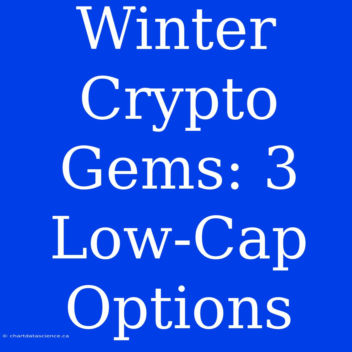 Winter Crypto Gems: 3 Low-Cap Options