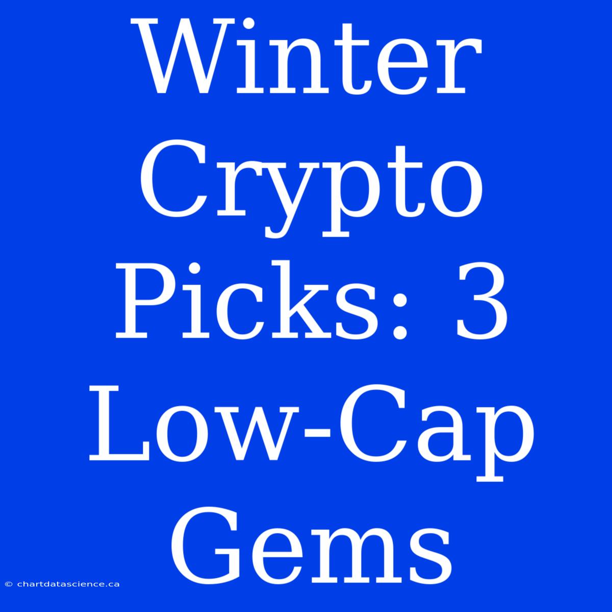 Winter Crypto Picks: 3 Low-Cap Gems