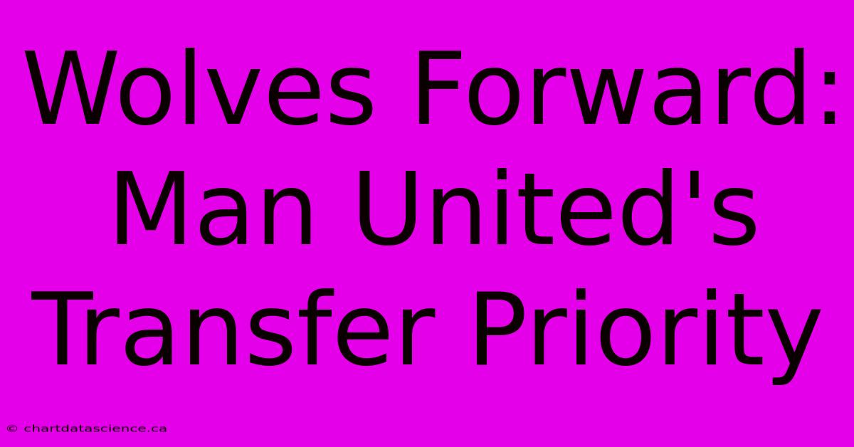 Wolves Forward: Man United's Transfer Priority