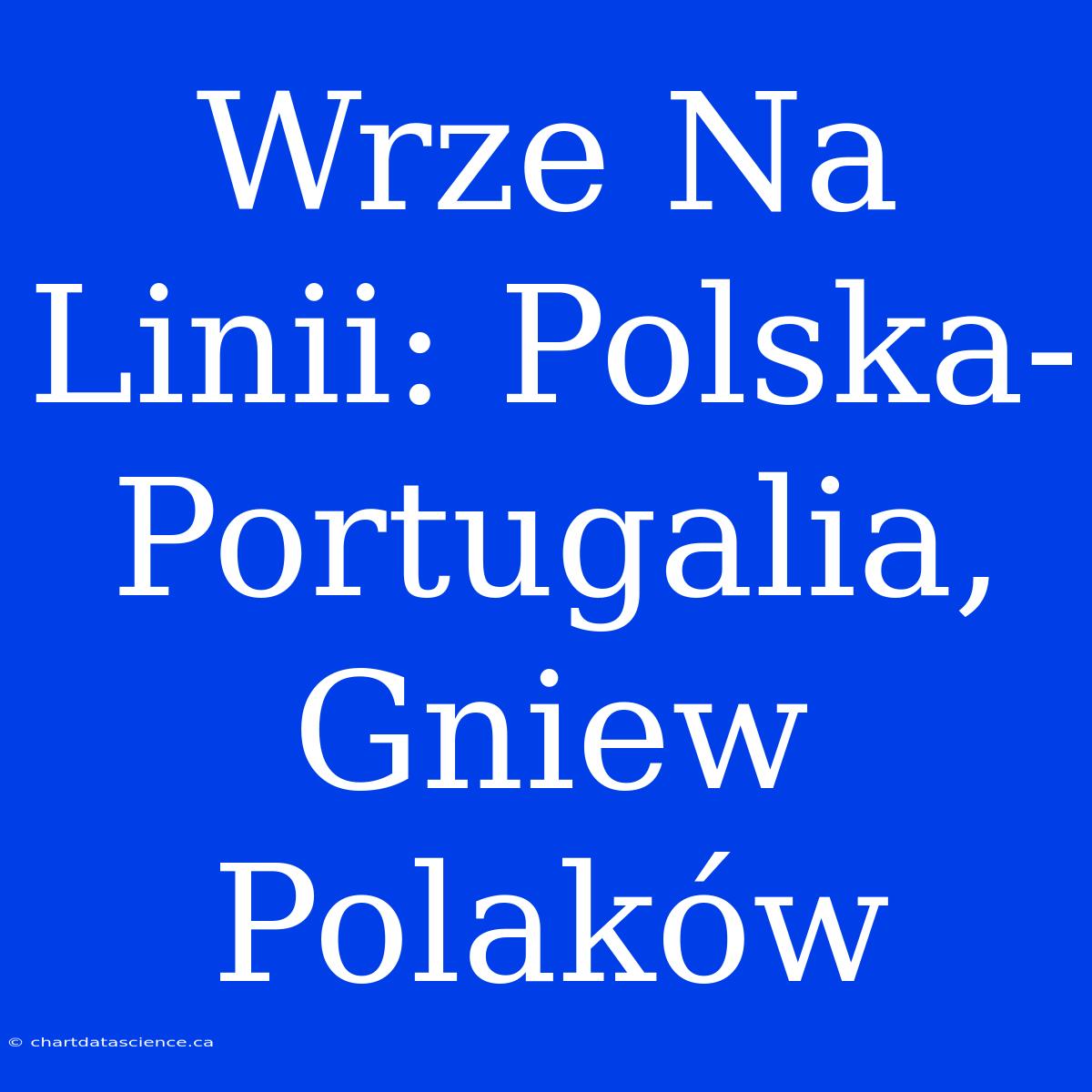 Wrze Na Linii: Polska-Portugalia, Gniew Polaków