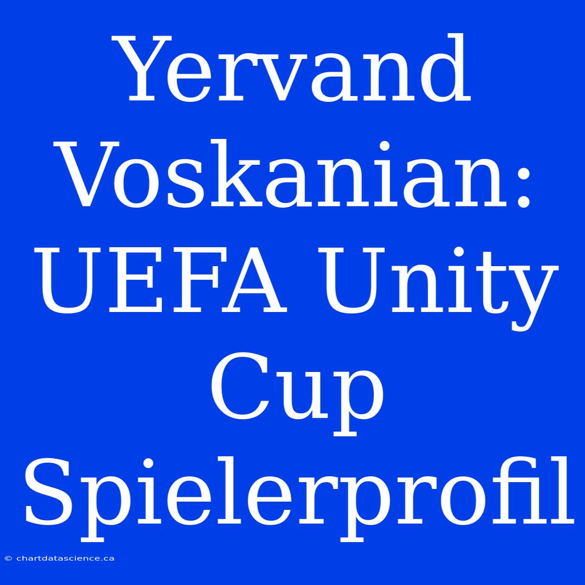 Yervand Voskanian: UEFA Unity Cup Spielerprofil