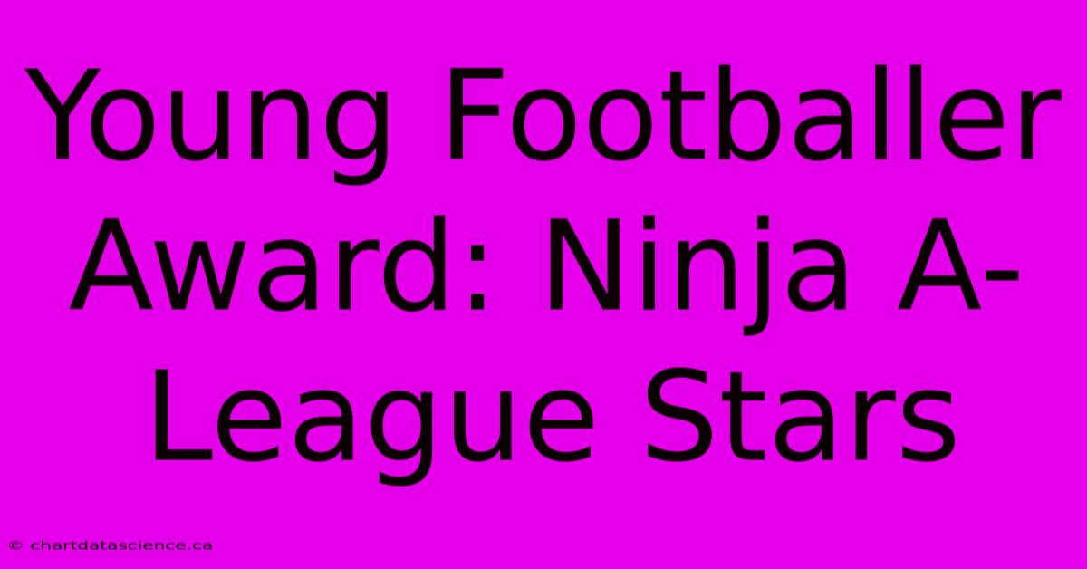 Young Footballer Award: Ninja A-League Stars