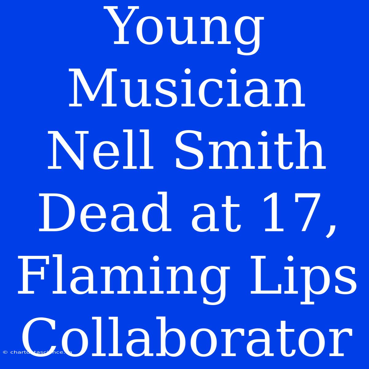 Young Musician Nell Smith Dead At 17, Flaming Lips Collaborator