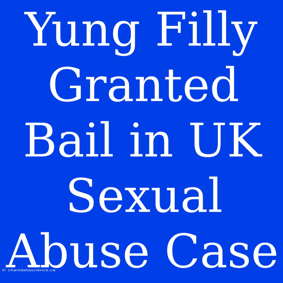 Yung Filly Granted Bail In UK Sexual Abuse Case