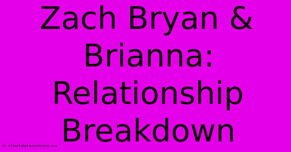 Zach Bryan & Brianna: Relationship Breakdown