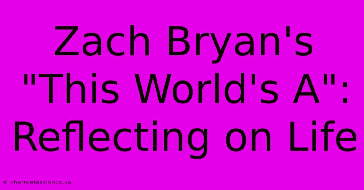 Zach Bryan's 