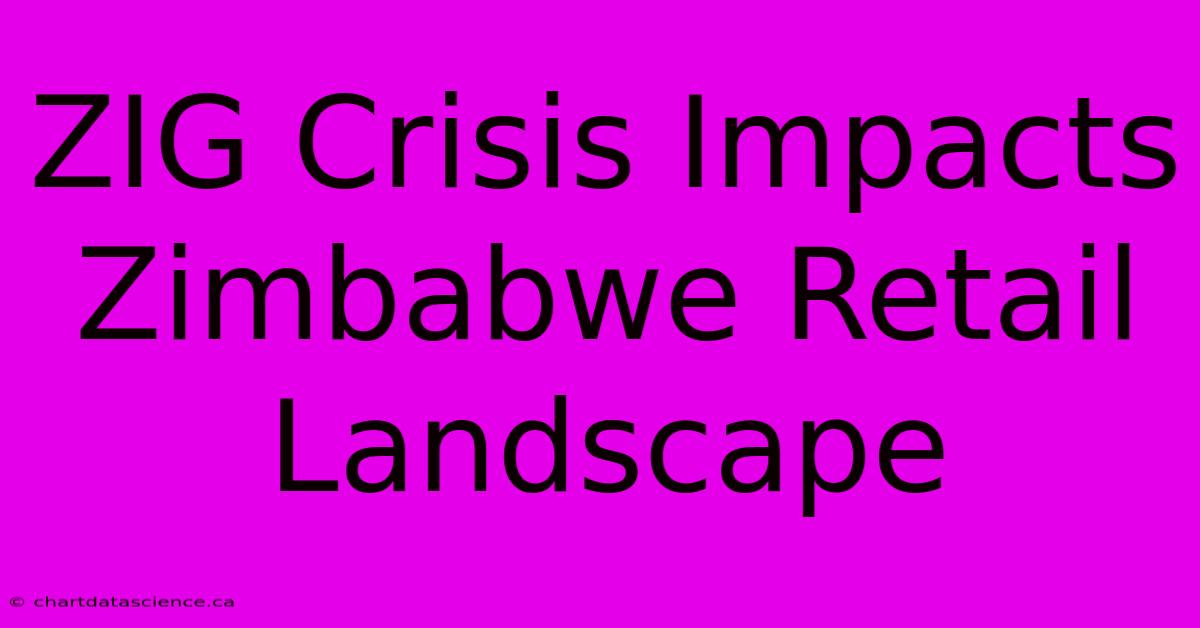 ZIG Crisis Impacts Zimbabwe Retail Landscape