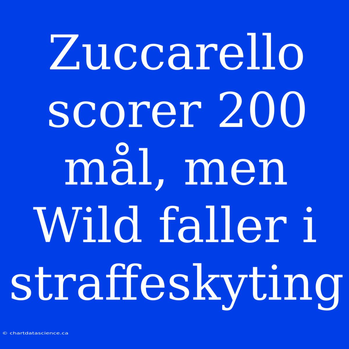 Zuccarello Scorer 200 Mål, Men Wild Faller I Straffeskyting