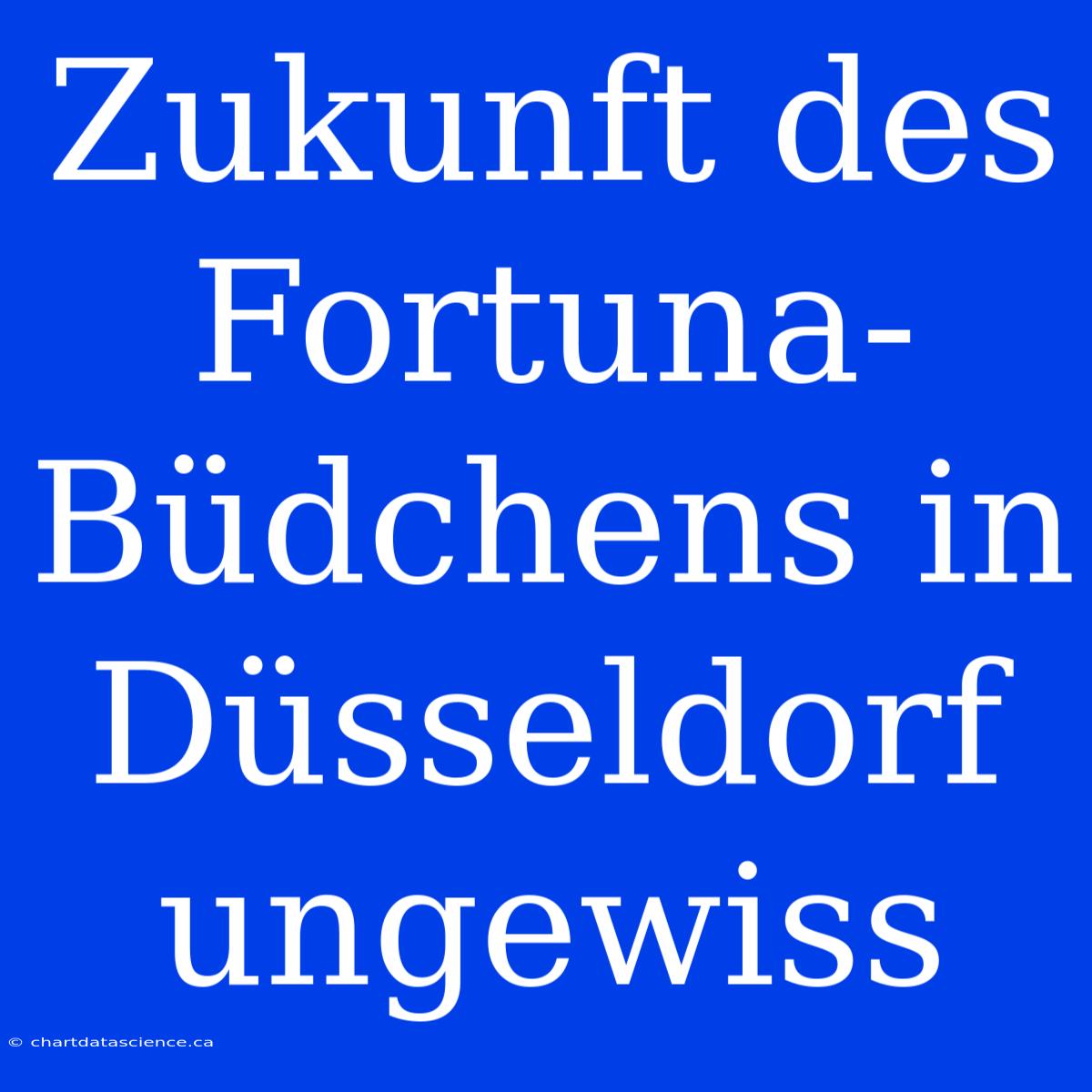 Zukunft Des Fortuna-Büdchens In Düsseldorf Ungewiss